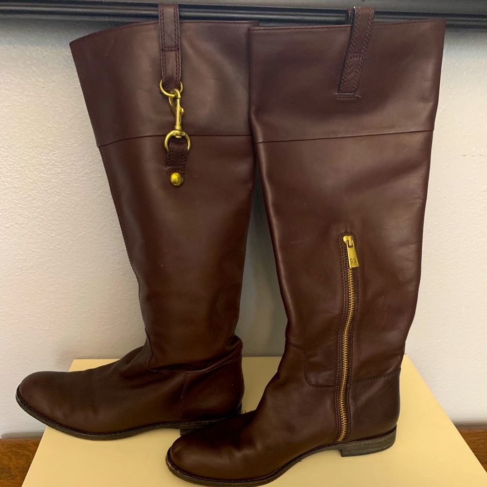 Coach riding boots